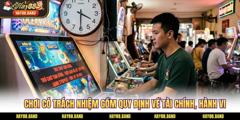 Chơi có trách nhiệm gồm quy định về tài chính, hành vi Chơi có trách nhiệm gồm quy định về tài chính, hành vi