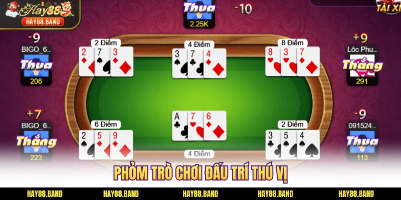 Phỏm trò chơi đấu trí thú vị Phỏm trò chơi đấu trí thú vị