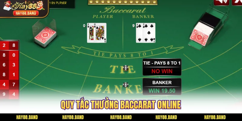 Quy tắc bốc bài trong Baccarat